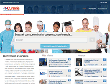 Tablet Screenshot of cursaria.com